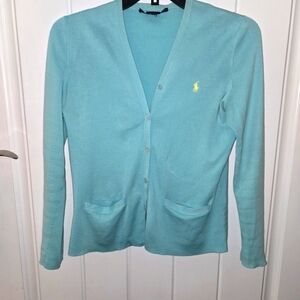 Ralph Lauren Light Blue Cardigan